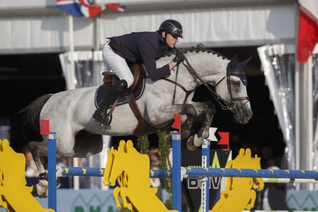 MJT Nevados S - Wathelet Gregory (BEL) 7 years of age FEI World Breeding Jumping Championships Lanaken 2015 © Hippo Foto - Dirk Caremans 20/09/15