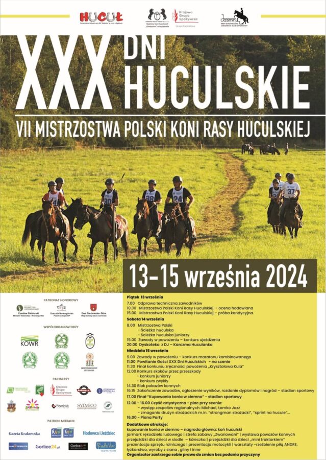 Dni Huculskie 2024 - plakat